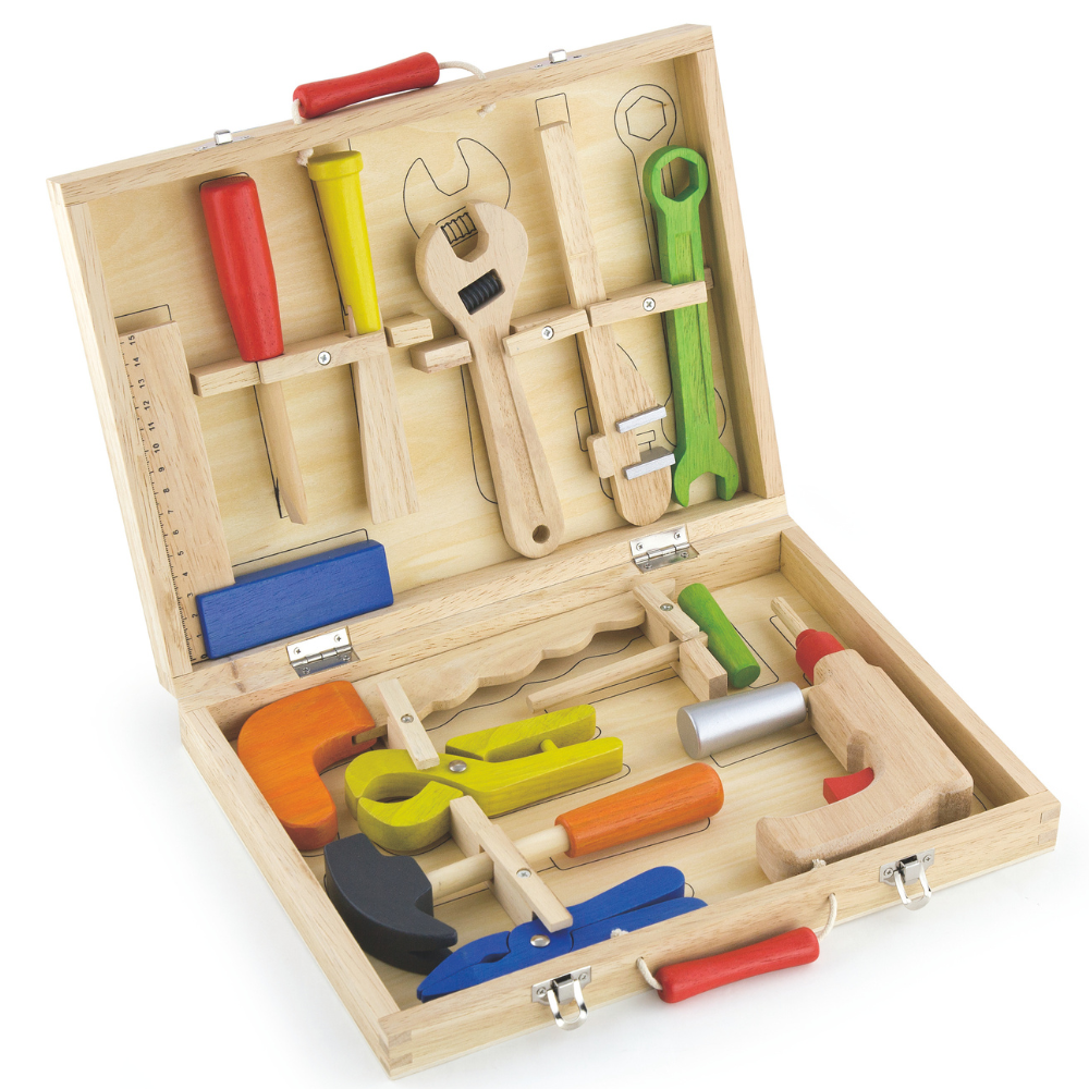 Boîte à Outils - 12 pcs - 1 - Eveil Montessori Maroc