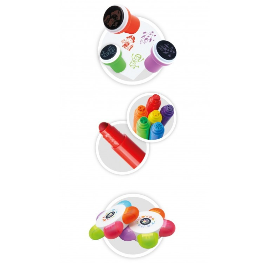 Boîte d'activités - Tampons - 3 - Eveil Montessori Maroc