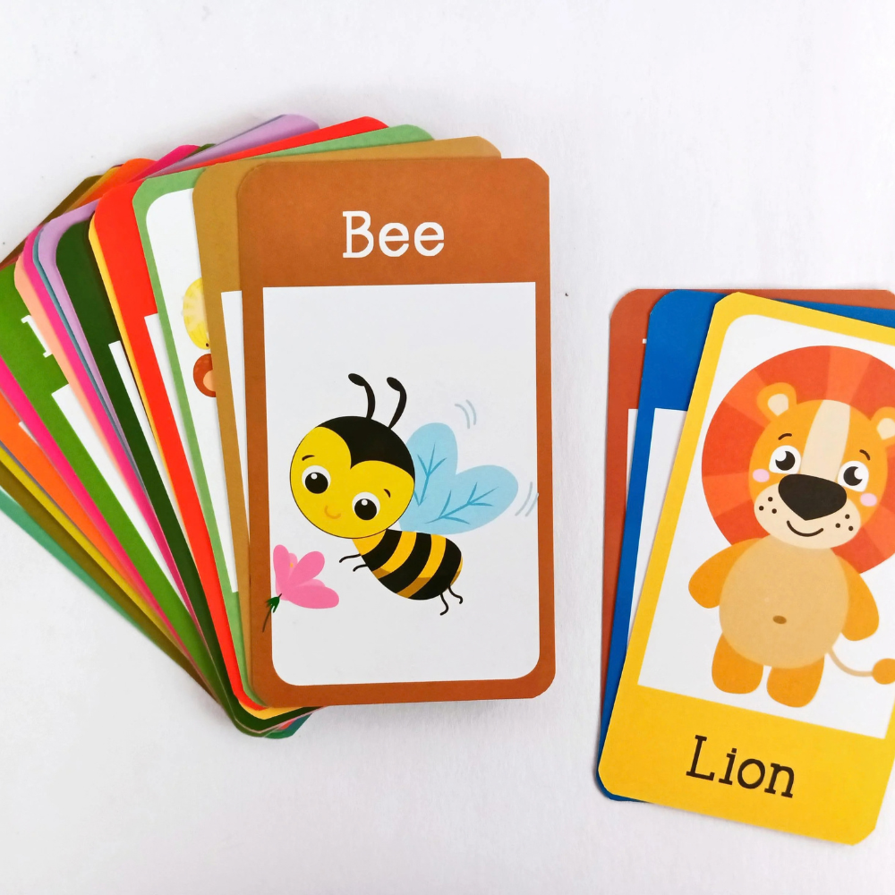 Boîte de 30 cartes flash animaux - 2 - Eveil Montessori Maroc