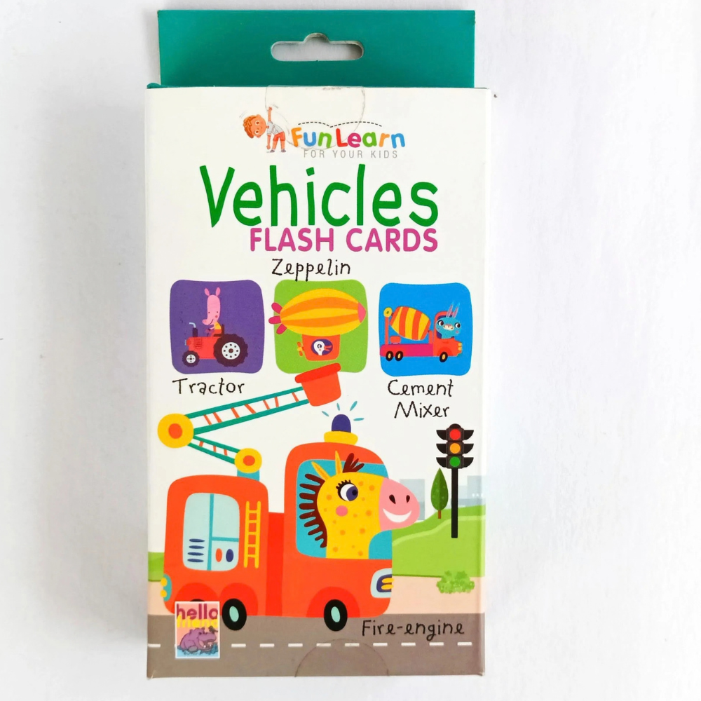 Boîte de 30 cartes flash véhicules - 1 - Eveil Montessori Maroc