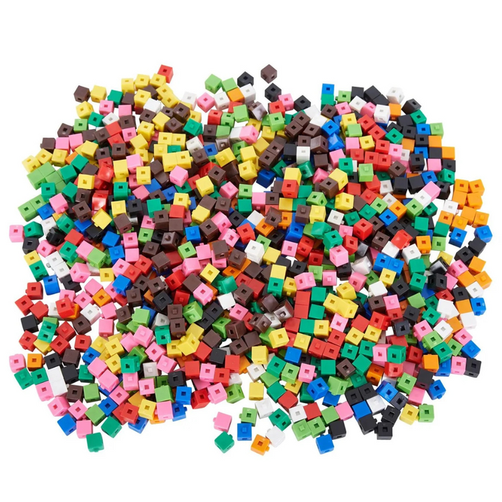 Boite de 500 mini cubes 3D 1 cm