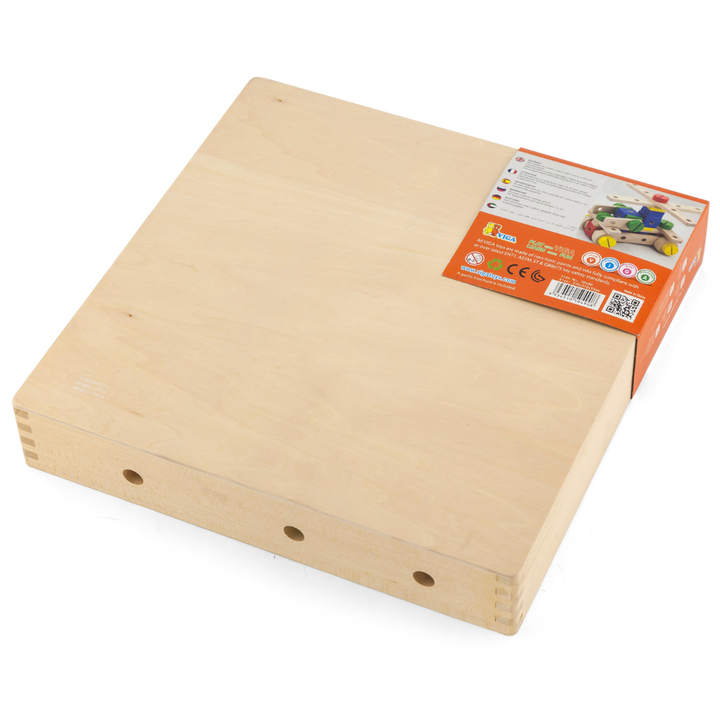 Boîte de construction avec vis en bois - 13 - Eveil Montessori Maroc