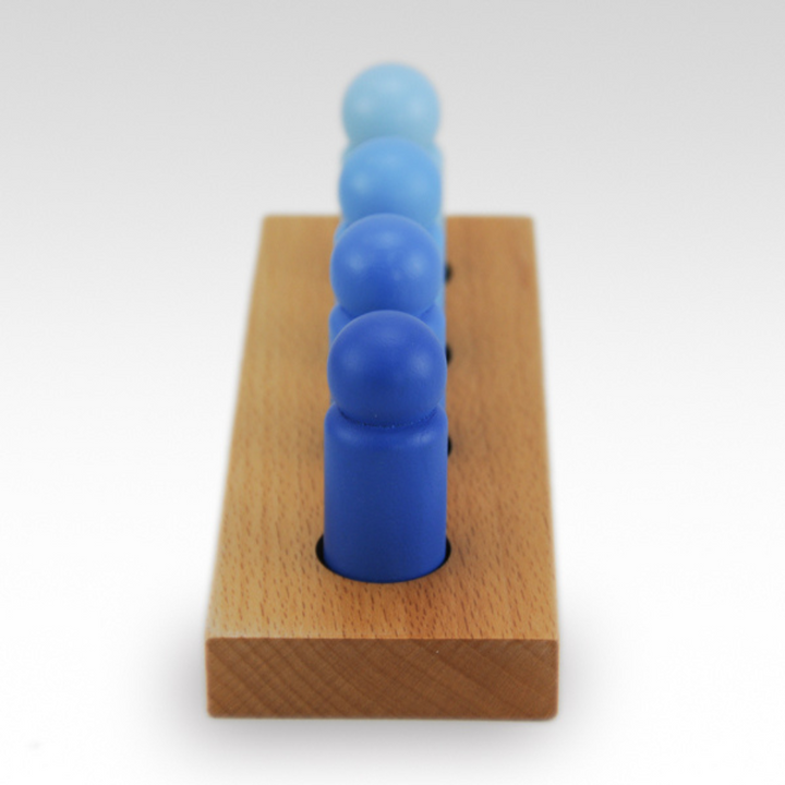 Boites de tri des dégradés de couleur