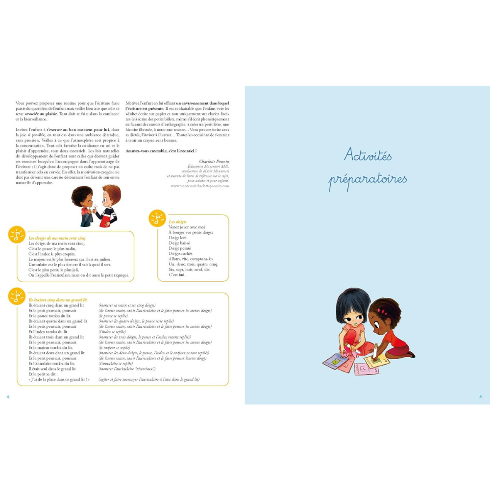 Cahier de graphisme Je me prépare au CP - Pédagogie Montessori, mieux apprendre grâce aux neurosciences