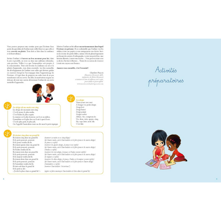 Cahier de graphisme Je me prépare au CP - Pédagogie Montessori, mieux apprendre grâce aux neurosciences