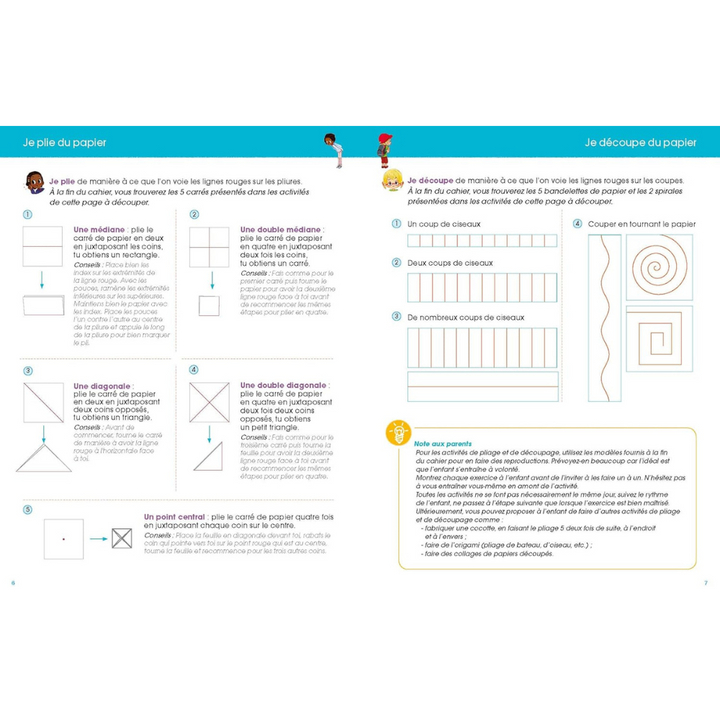 Cahier de graphisme Je me prépare au CP - Pédagogie Montessori, mieux apprendre grâce aux neurosciences