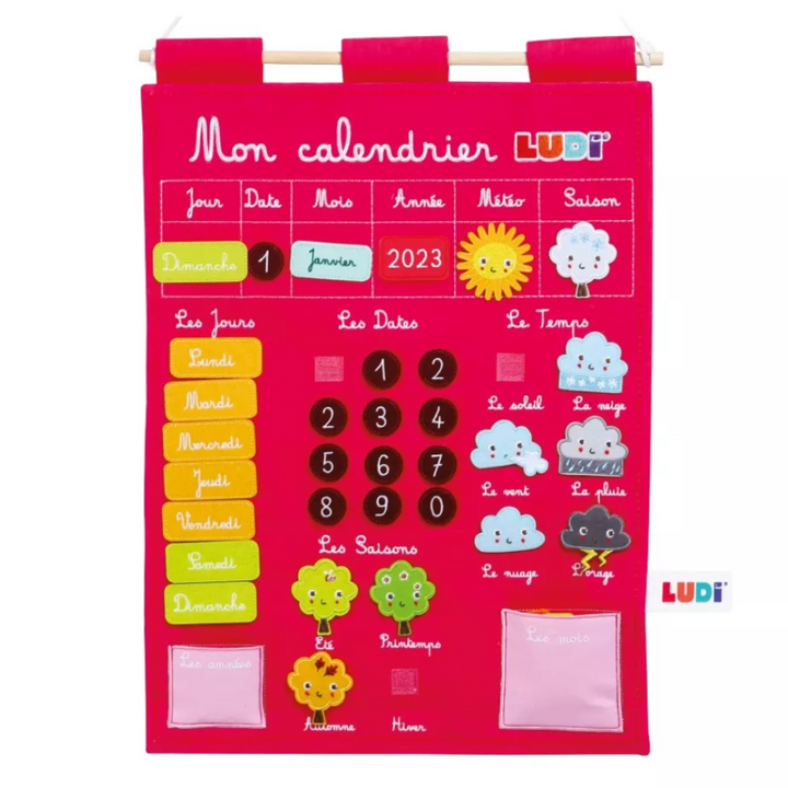 Calendrier rose
