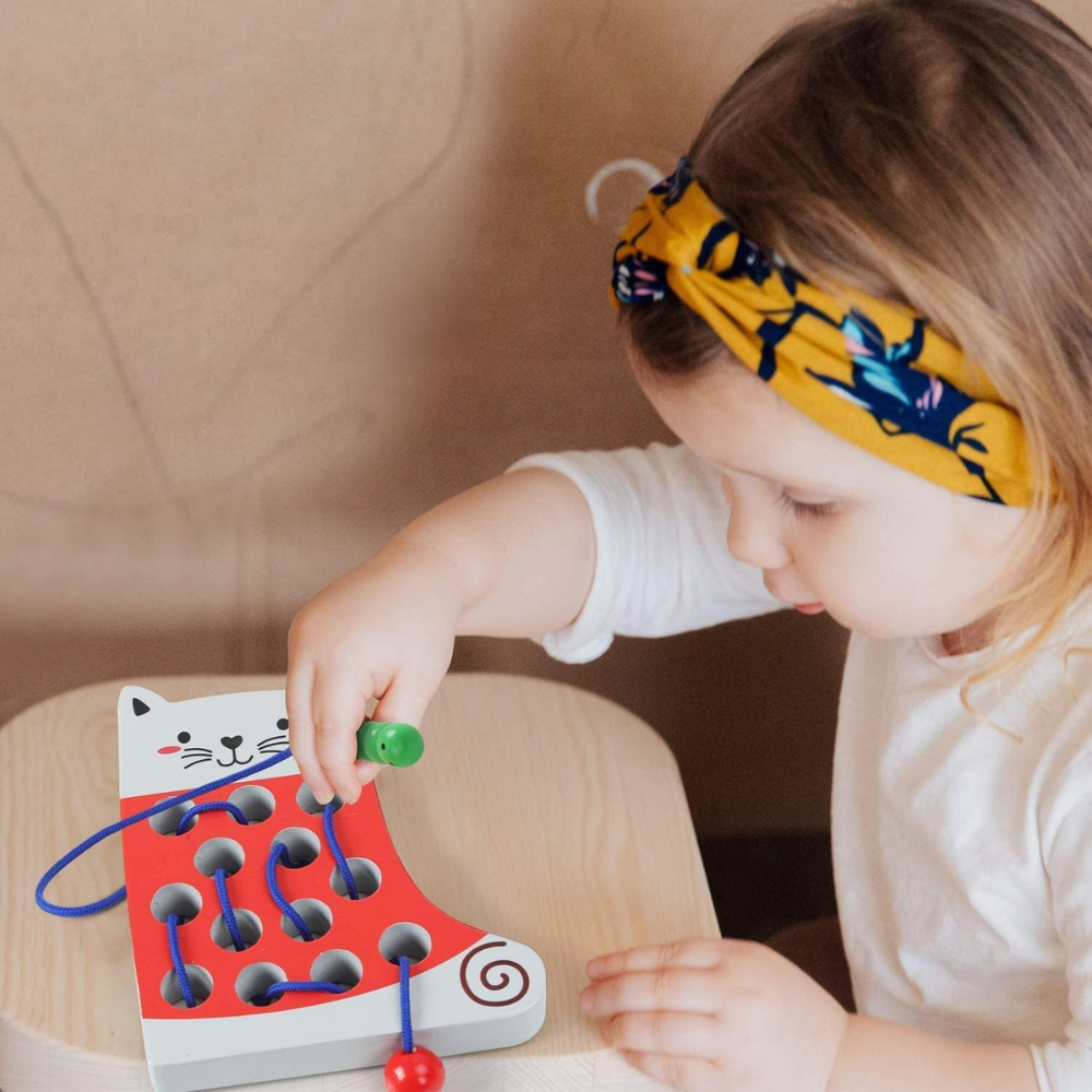 Chat et Ananas à enfiler