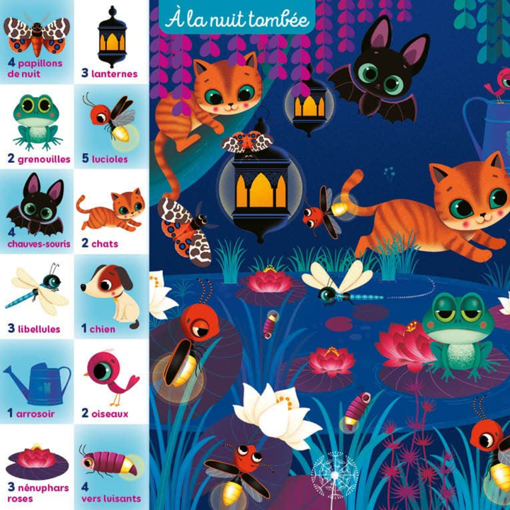 Cherche, trouve et compte – Le jardin - 3 - Eveil Montessori Maroc