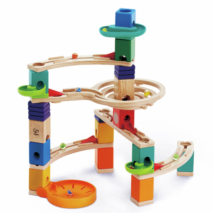 Circuit à billes en bois