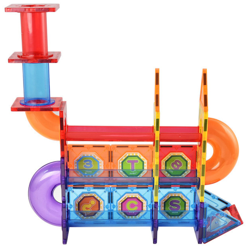 Circuit de billes magnétique avec ascenseur fusée - 82 Pièces