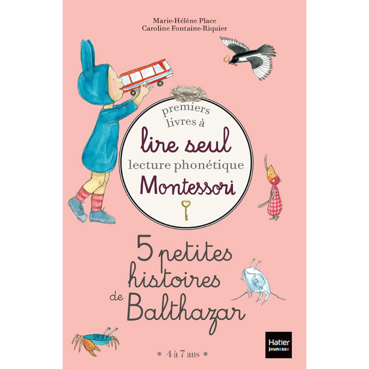 Coffret Premiers livres à lire seul 5 petites histoires de Balthazar Niveau 1