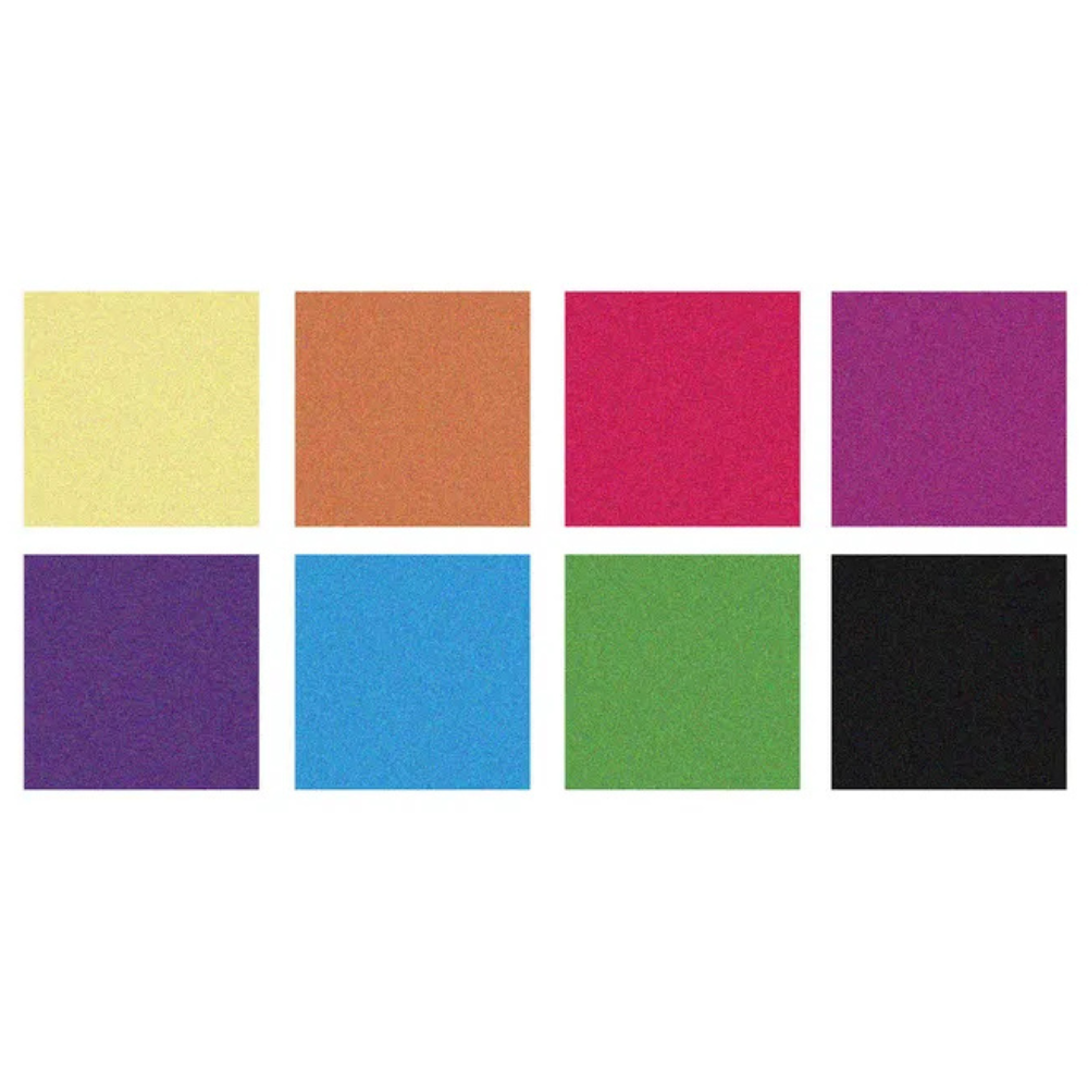 Coffret de 8 feutres pailletés Jovi, couleurs assorties