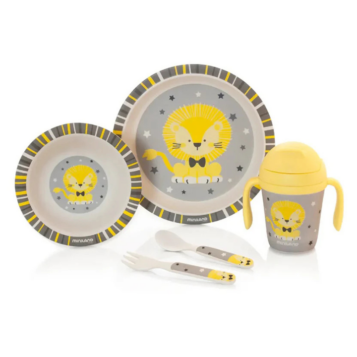 Coffret de Repas Miniland +6M - Lion