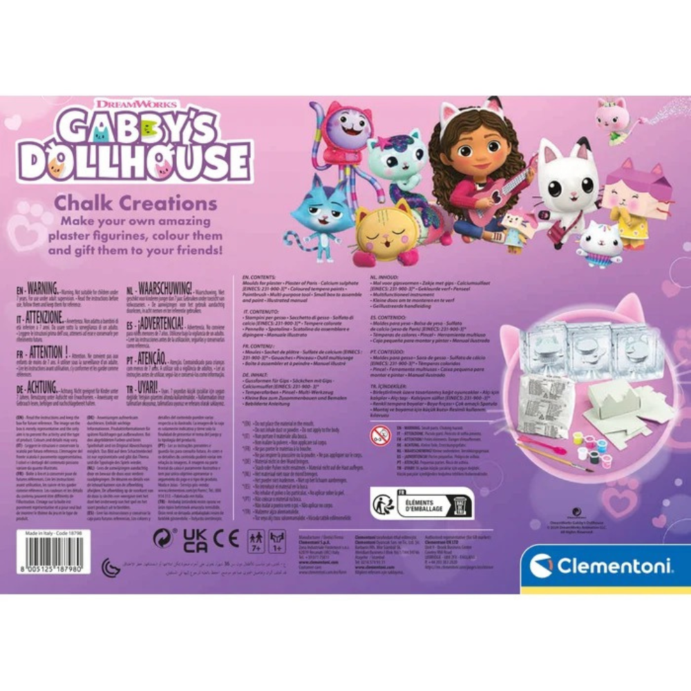 Créations en plâtre – Gabby et la Maison Magique - 5 - Eveil Montessori Maroc