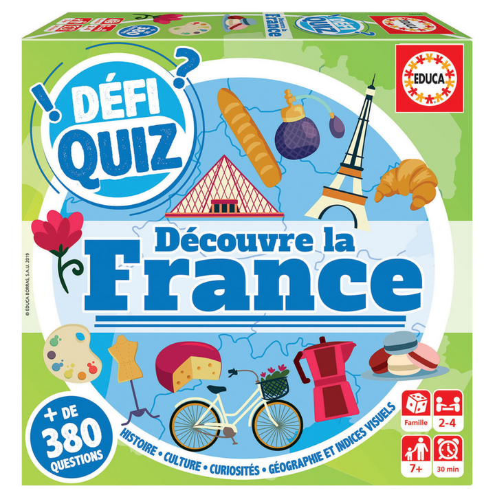 Defi Quiz – Voyage en France