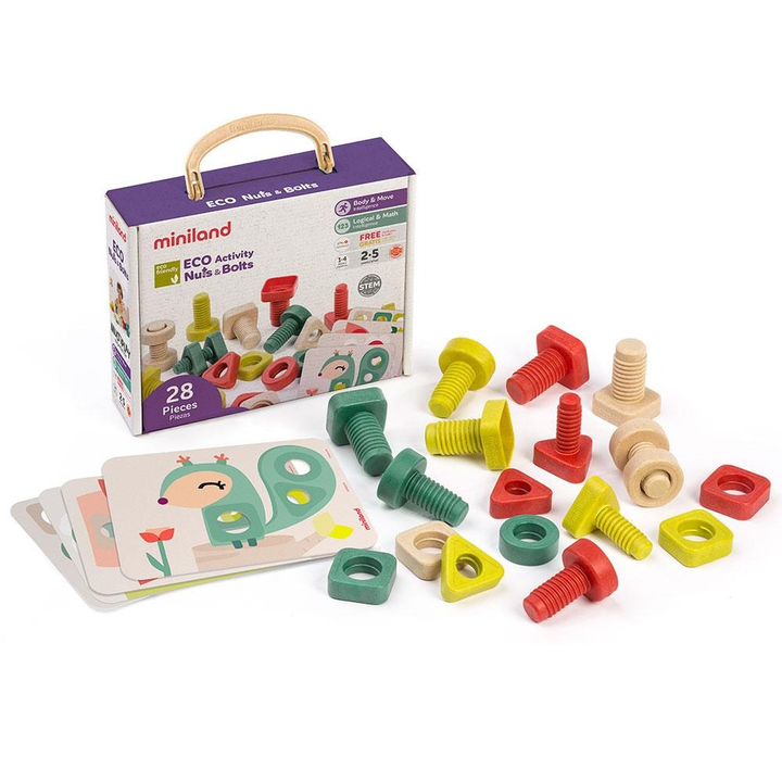 Écrous et boulons Multicolore