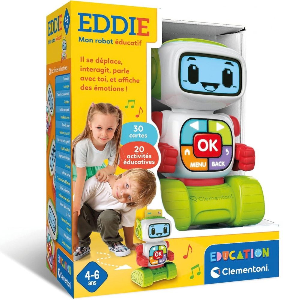 Eddie Mon robot éducatif - 1 - Eveil Montessori Maroc