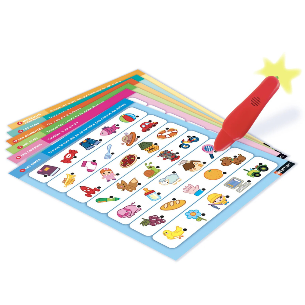 Electro lettres et chiffres - 4 - Eveil Montessori Maroc