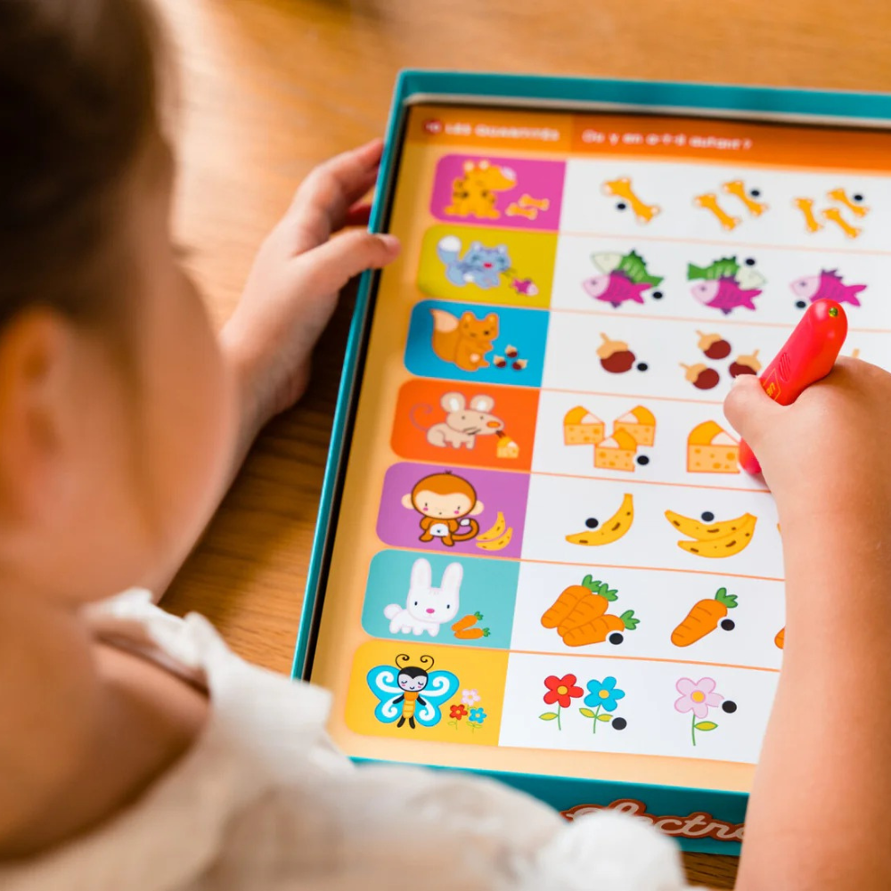 Electro lettres et chiffres - 5 - Eveil Montessori Maroc