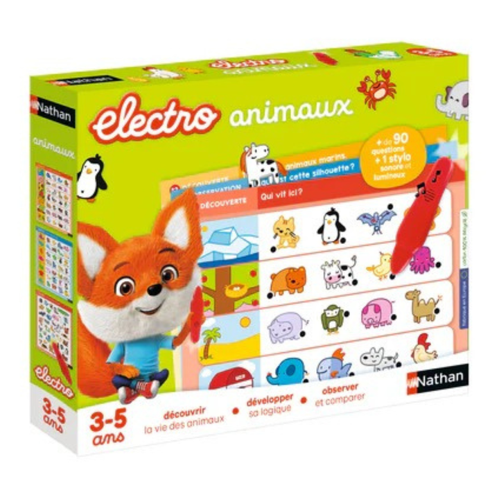Electro animaux - 1 - Eveil Montessori Maroc