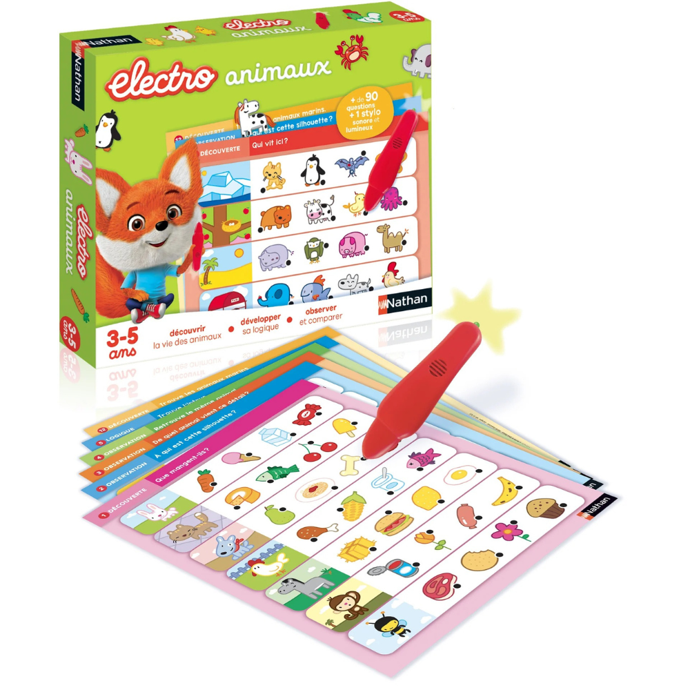 Electro animaux - 2 - Eveil Montessori Maroc