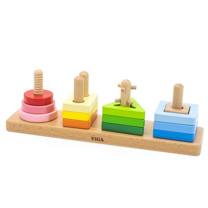 Empileur dégradés géométriques