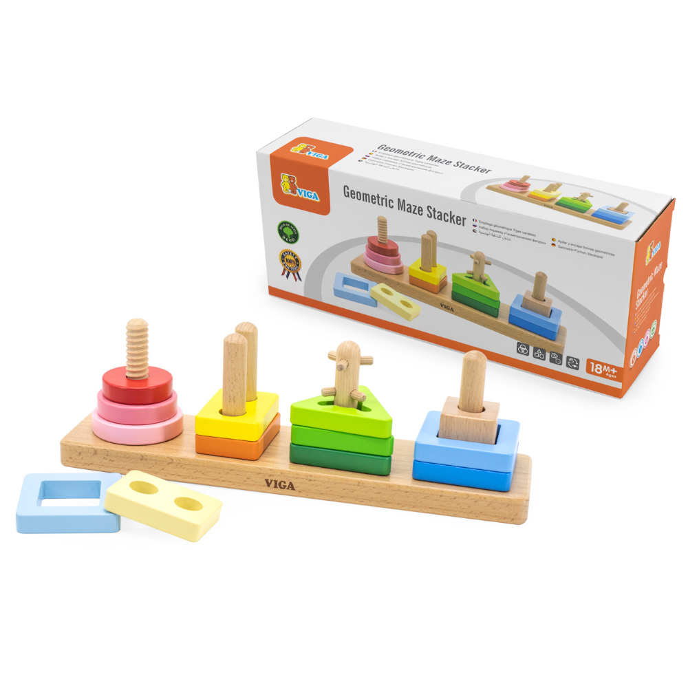 Empileur dégradés géométriques