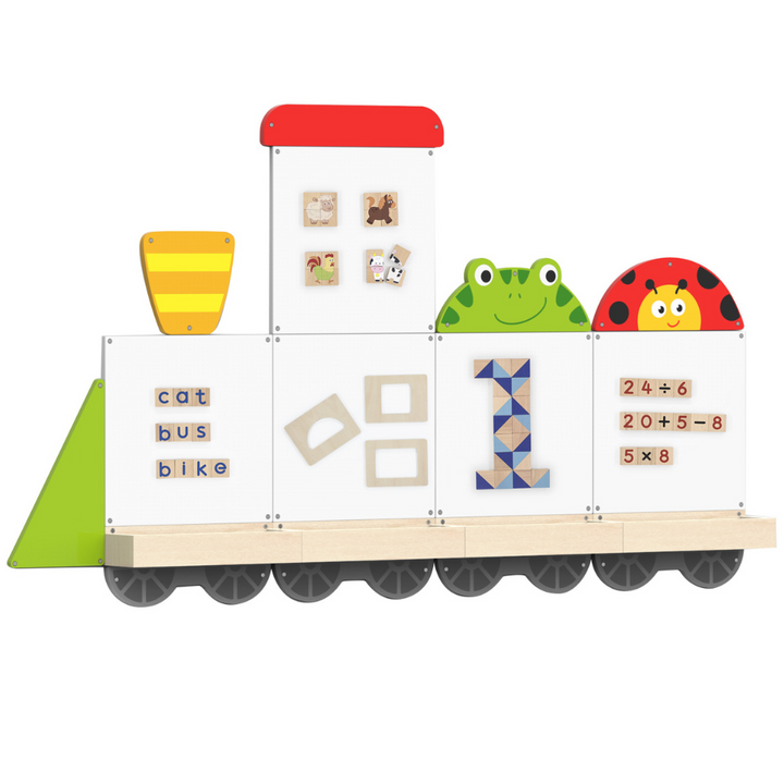 Ensemble de tableaux Magnétiques - Le train