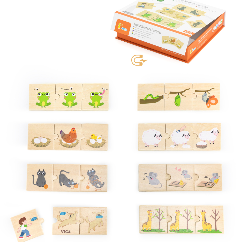 Ensemble de Puzzles Logiques (Nature & Animaux)
