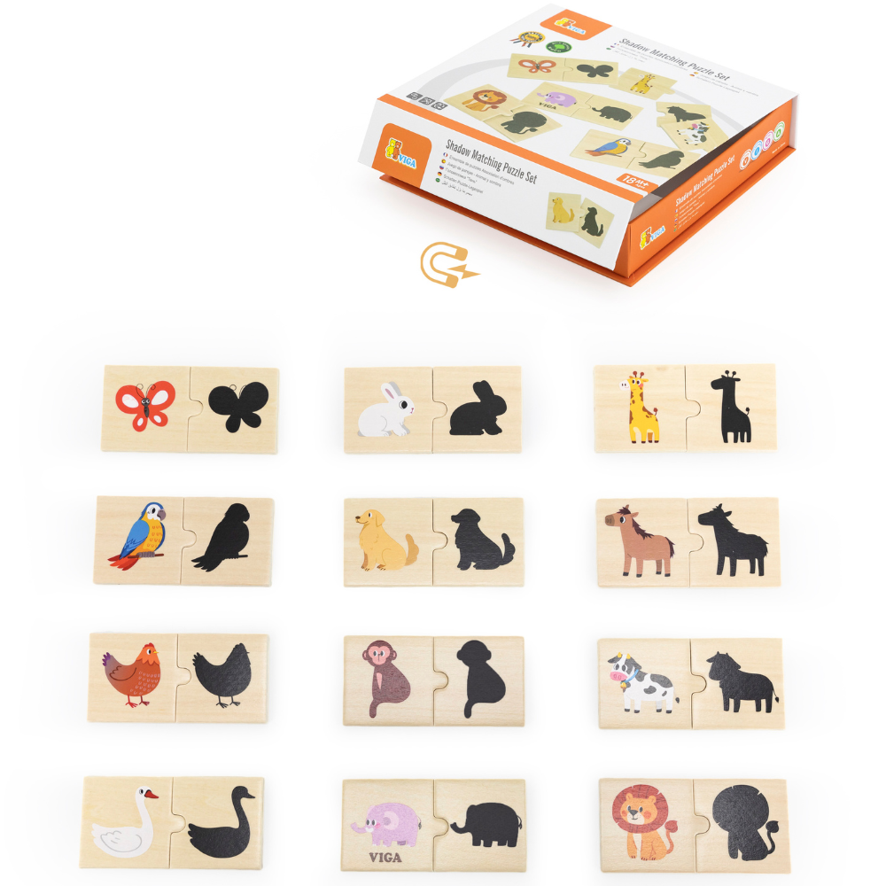 Ensemble de Puzzles d'ombres