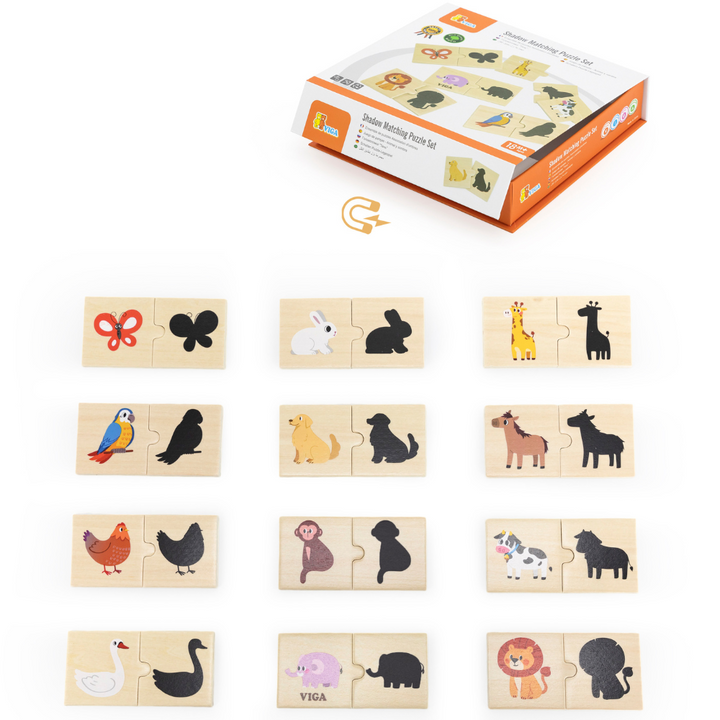 Ensemble de Puzzles d'ombres