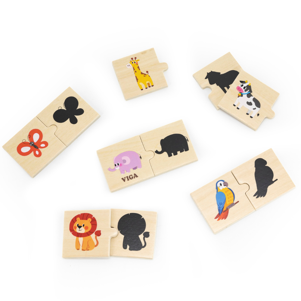 Ensemble de Puzzles d'ombres