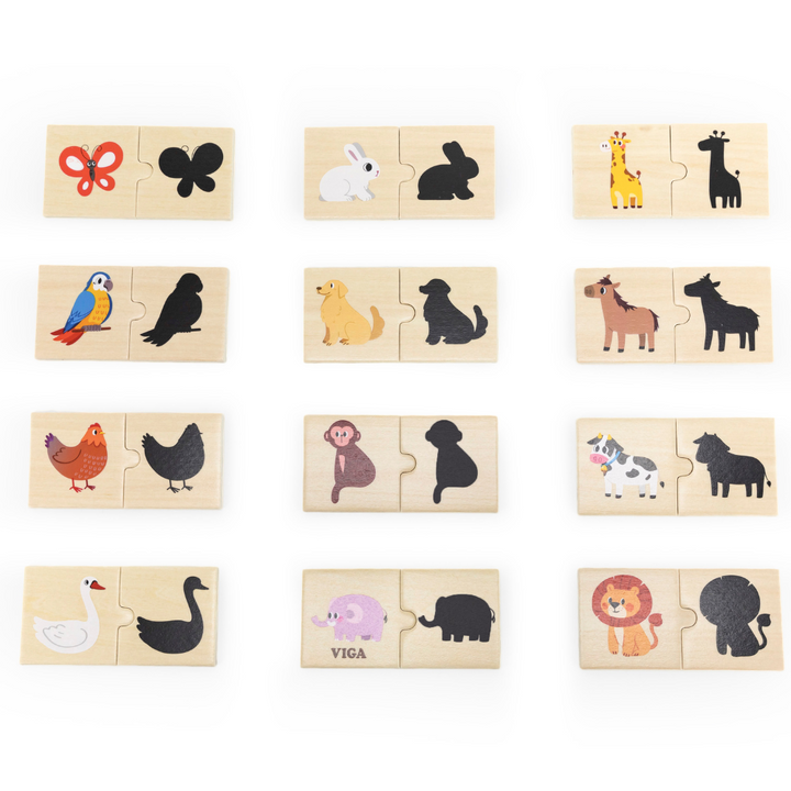 Ensemble de Puzzles d'ombres