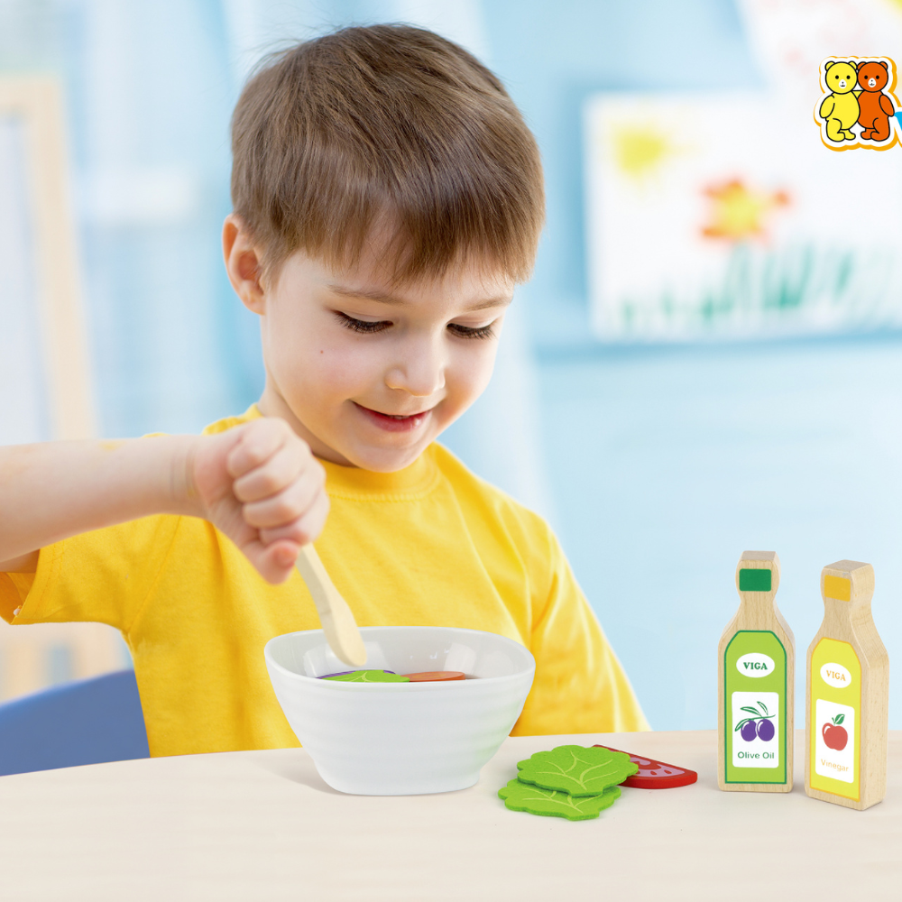 Ensemble de Salade - 3 - Eveil Montessori Maroc