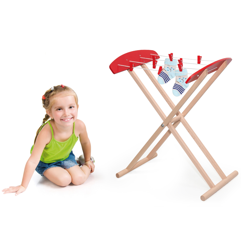 Etendoir à linge - 2 - Eveil Montessori Maroc