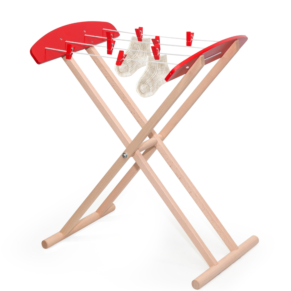 Etendoir à linge - 1 - Eveil Montessori Maroc