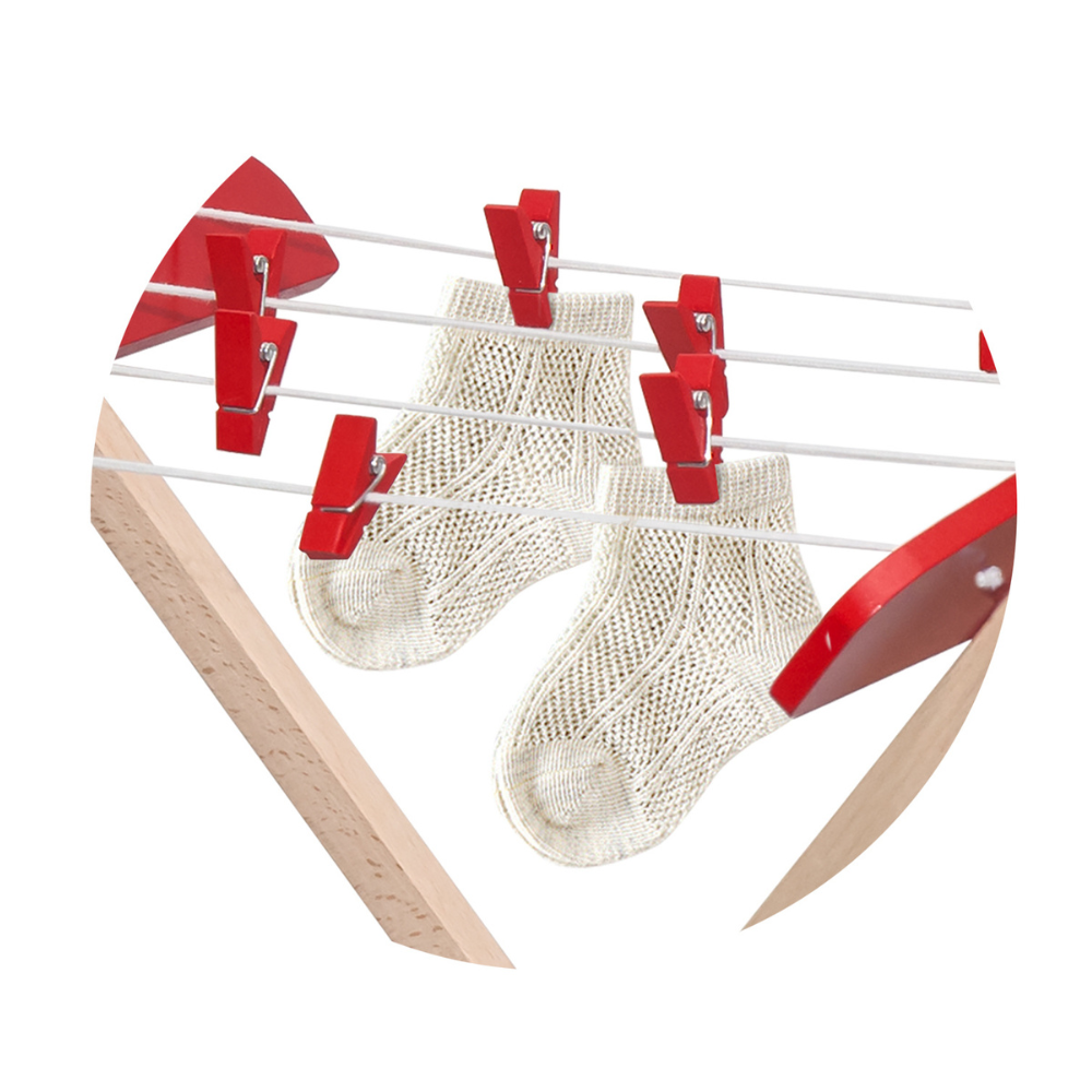 Etendoir à linge - 4 - Eveil Montessori Maroc