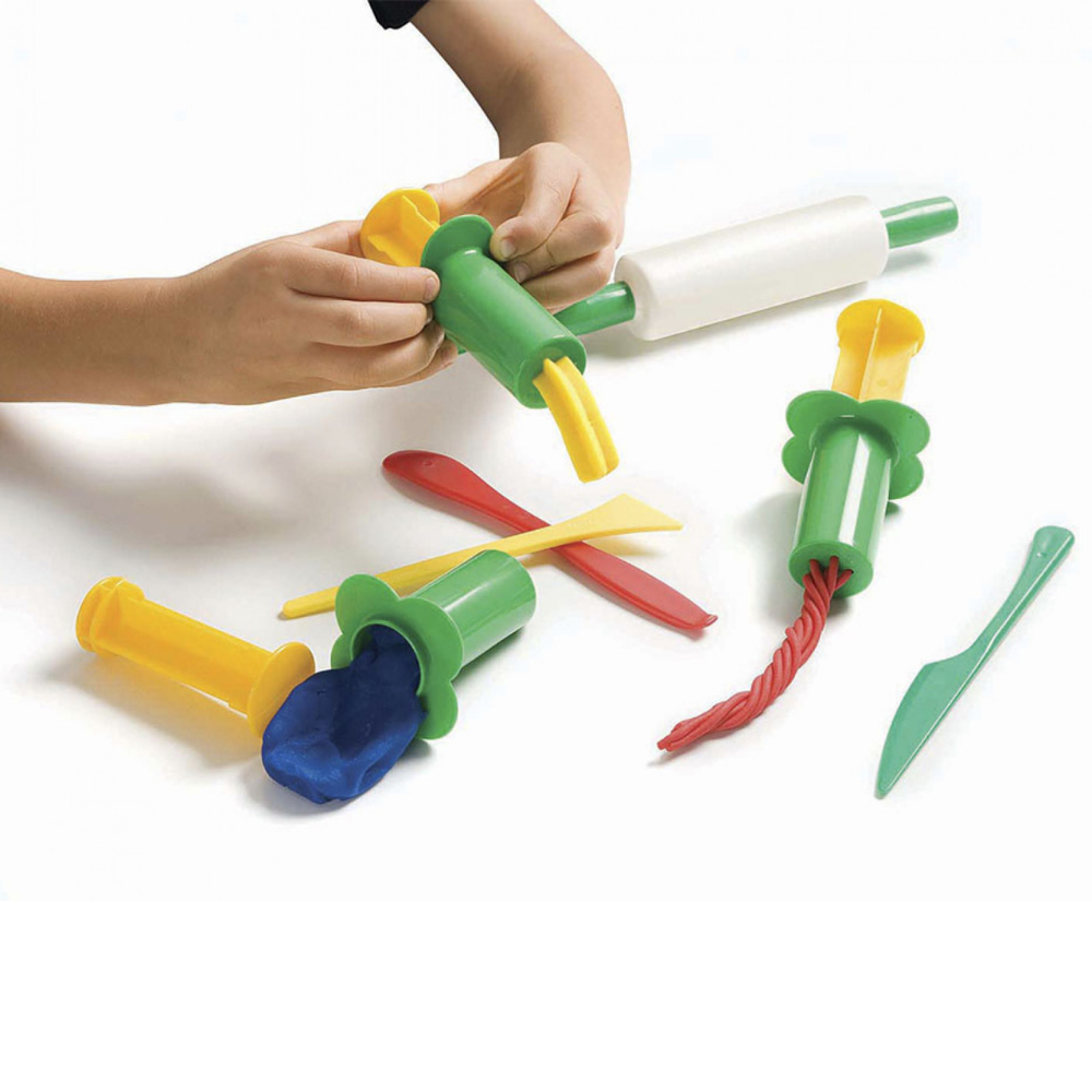 Etui 5 pots de 110g couleurs assorties