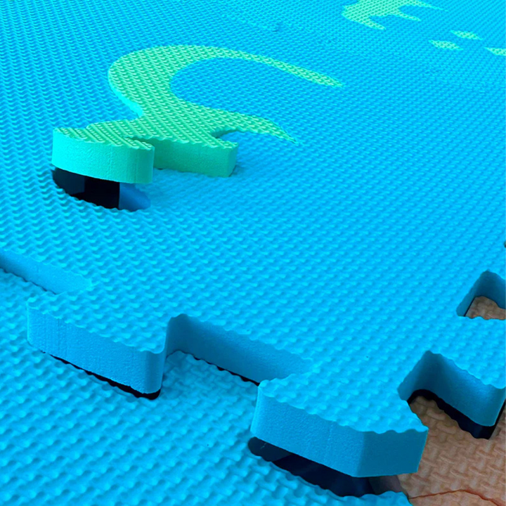 Tapis puzzle alphabet arabe