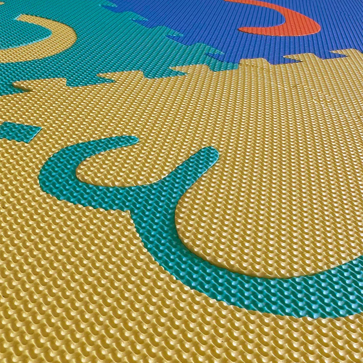 Tapis puzzle alphabet arabe