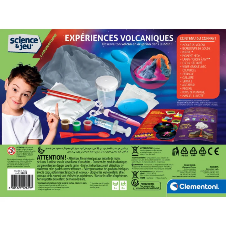 Expériences volcaniques