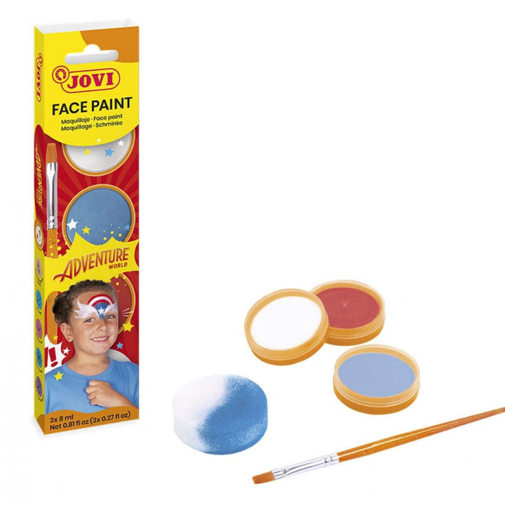 Face Paint – Coffret Maquillage Visage “Aventure” (3 couleurs)
