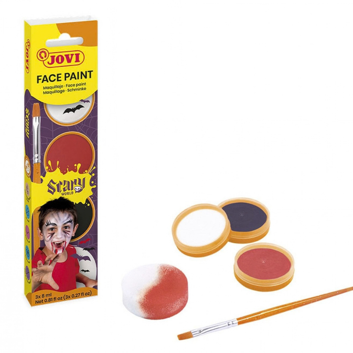 Face Paint – Coffret Maquillage Visage “Scary” (3 couleurs)