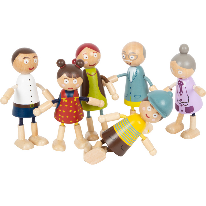 Famille de poupee en bois | EVEIL MONTESSORI