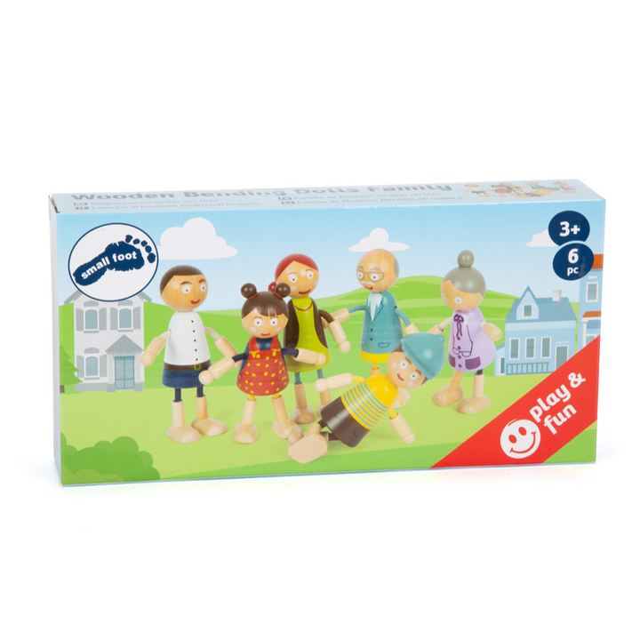 Famille de poupee en bois | EVEIL MONTESSORI