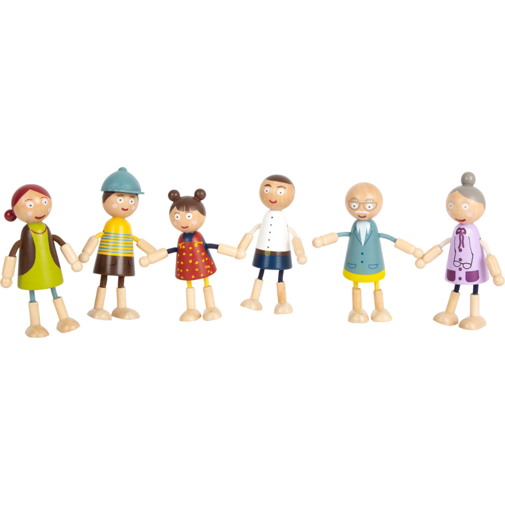 Famille de poupee en bois | EVEIL MONTESSORI