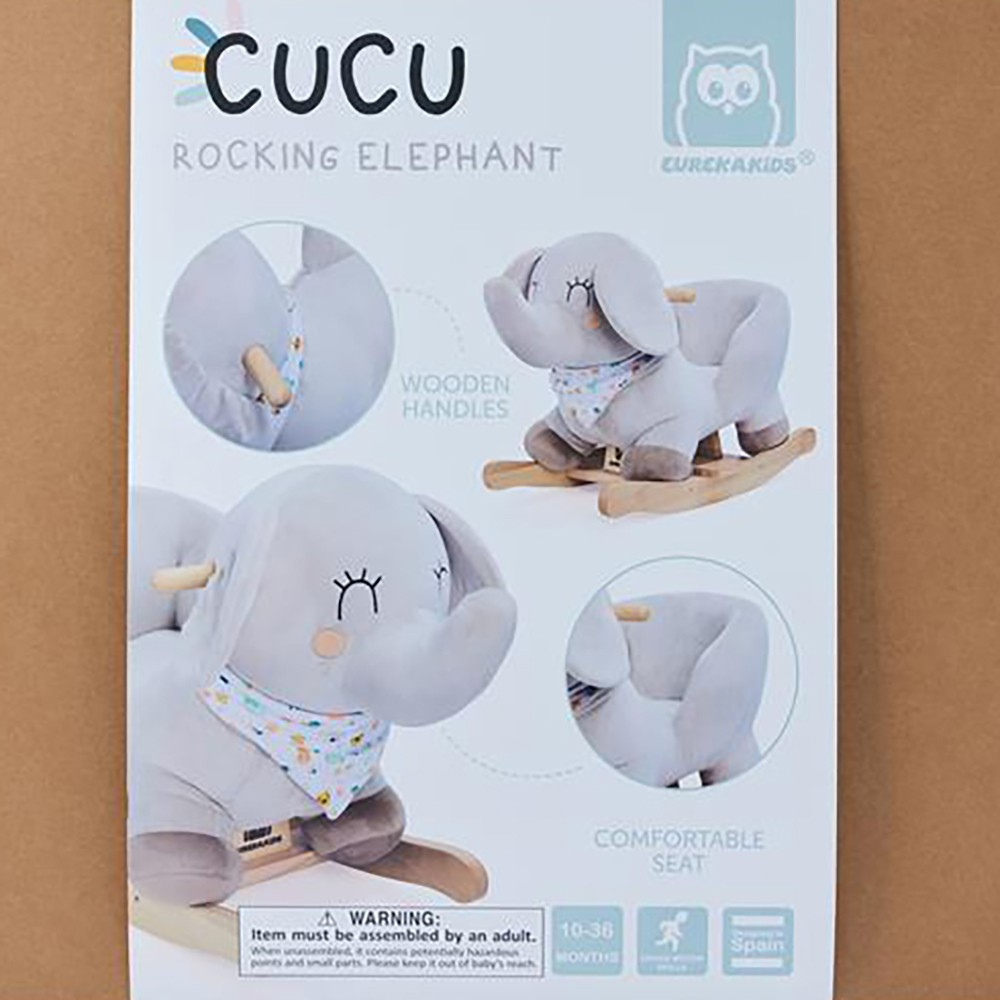 Fauteuil à bascule éléphant - Coucou