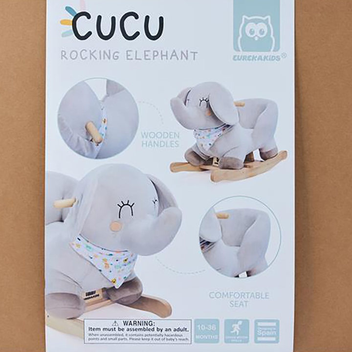 Fauteuil à bascule éléphant - Coucou