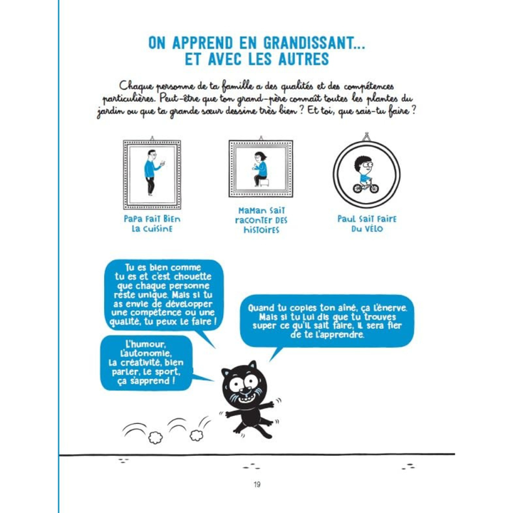 Frères et soeurs vivons heureux - Album documentaire - Dès 6 ans